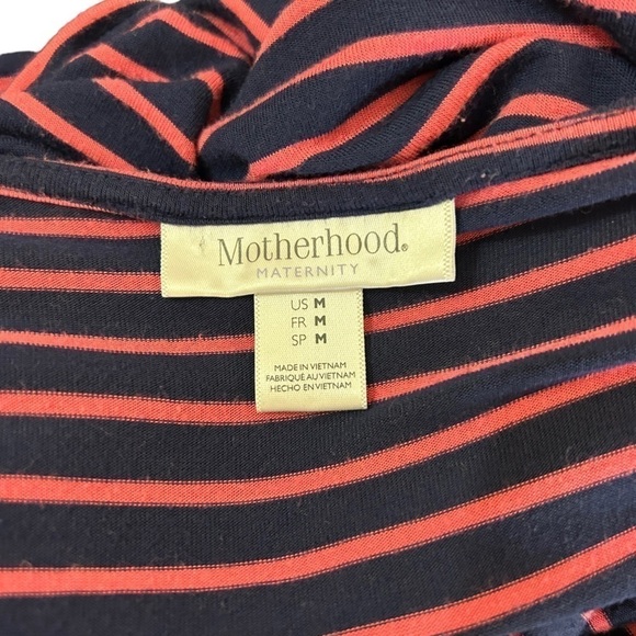 Motherhood Striped Maxi Wrap Dress • Used • Size: Medium - Picture 8 of 8